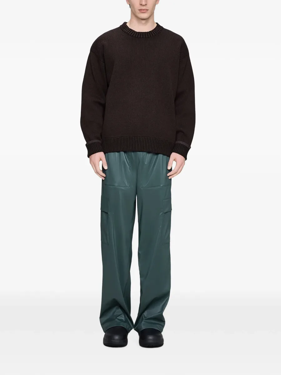 ribbed-knit crew-neck sweater 2