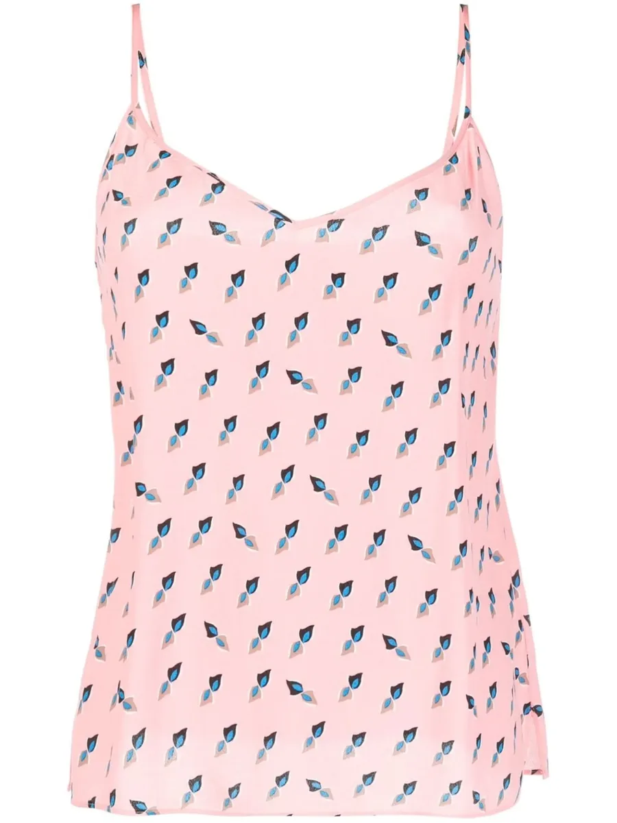 graphic-print top 1