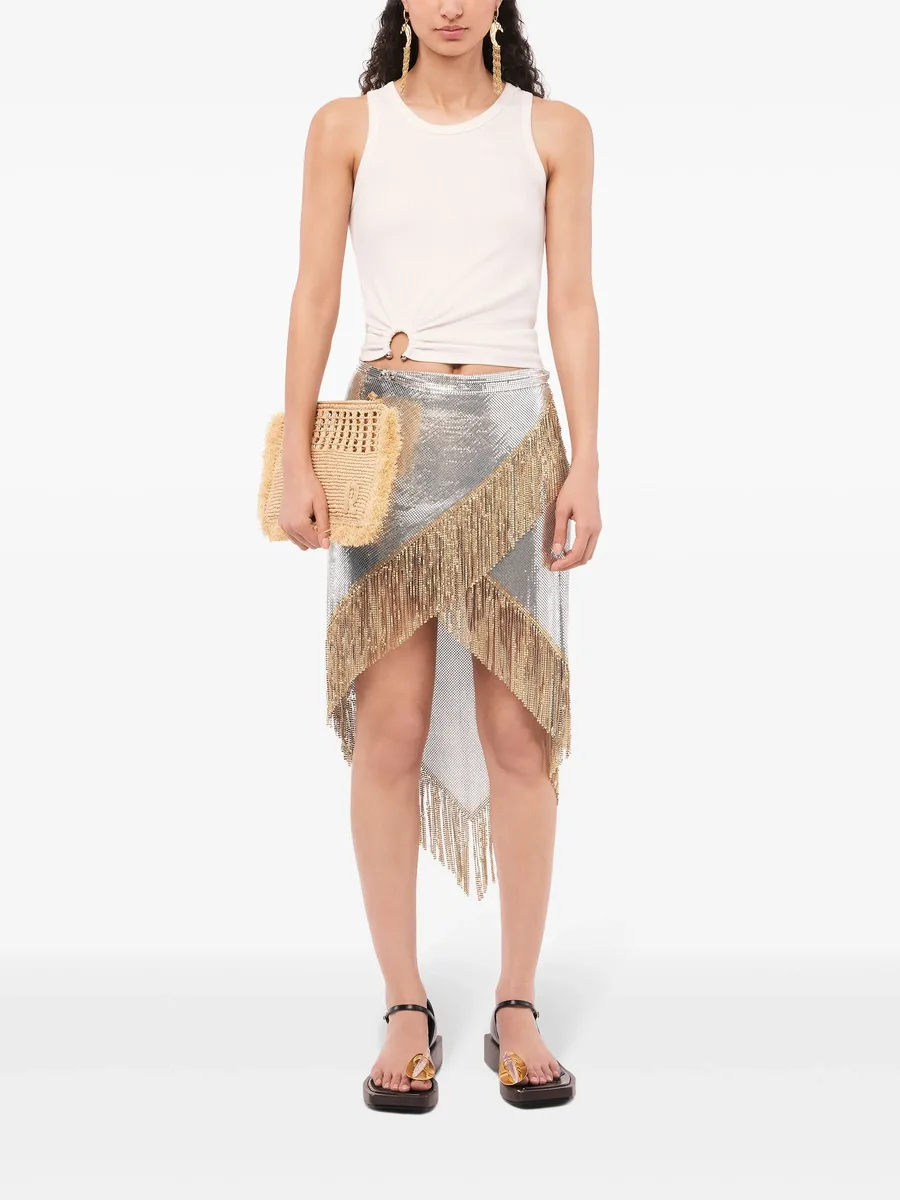 asymmetric gathered-detail tank top 3