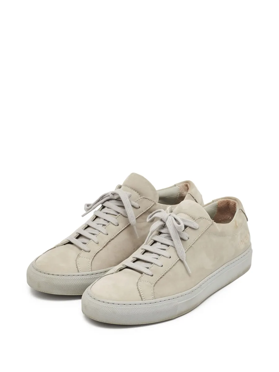 pre-owned Achilles suede sneakers 6