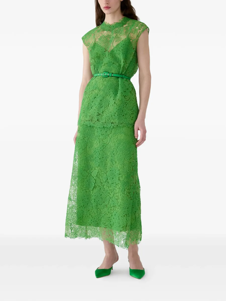 hydrangea lace belted top 3