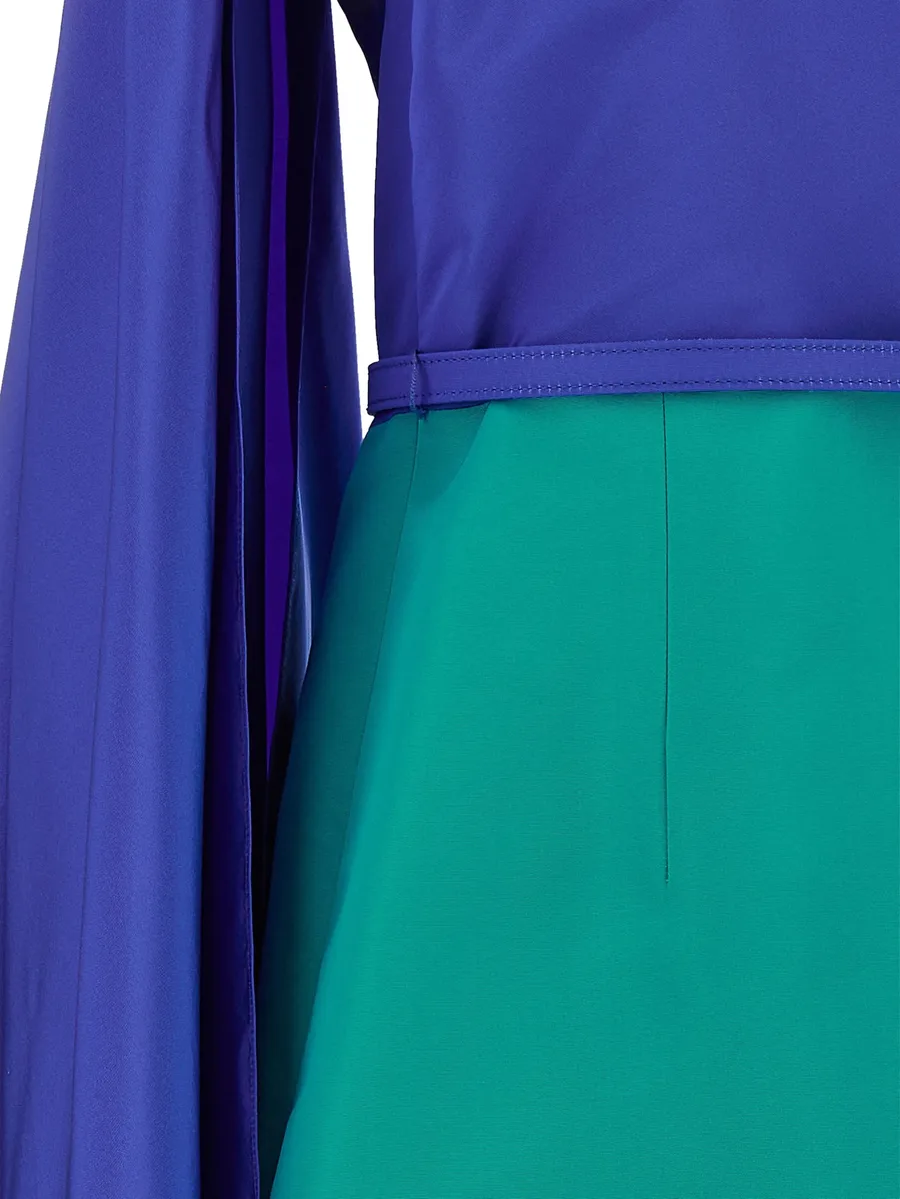 colour block one-shoulder dress 6