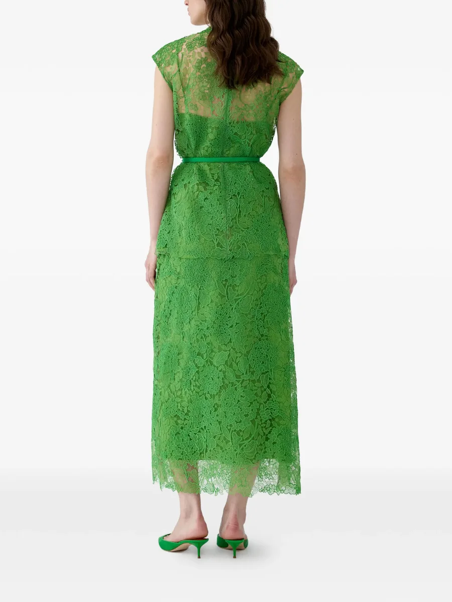 hydrangea lace belted top 8