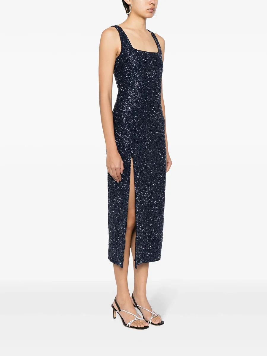 Le Sable glitter midi dress 5