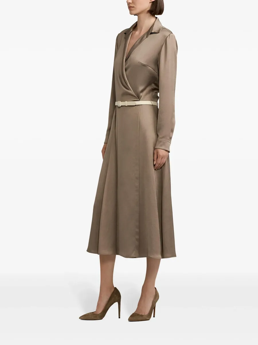 washed charmeuse shirt dress 9