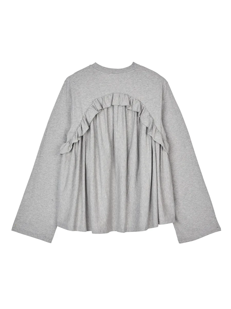 Alva ruffled-detail T-shirt 3