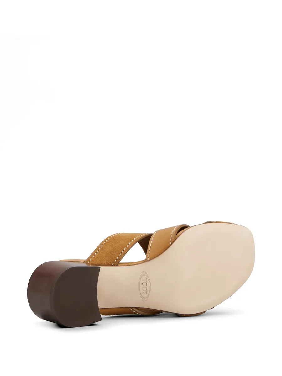 cross-strap sandals 8