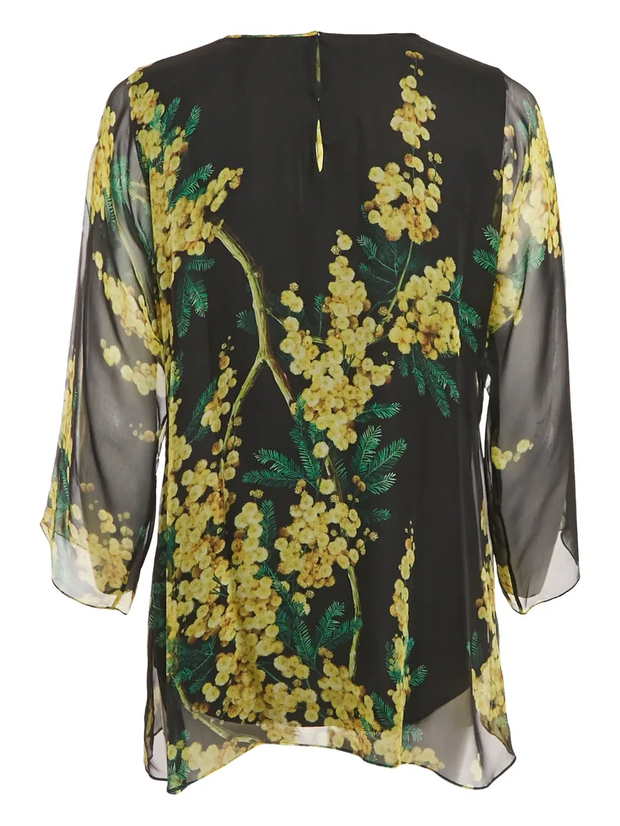 floral-print blouse 4