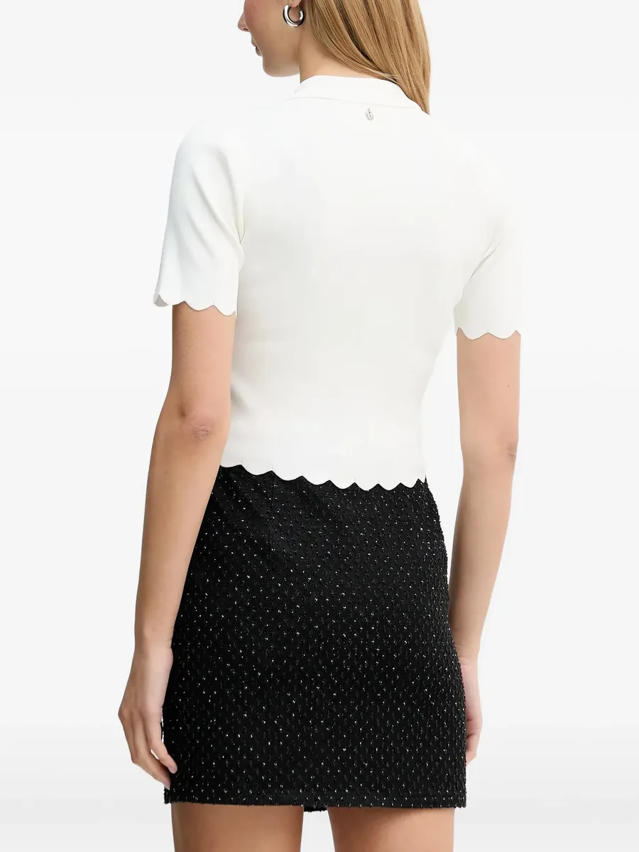 Ursam scallop-edge polo shirt 3