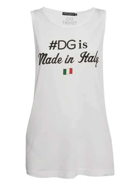 DG-print tank top