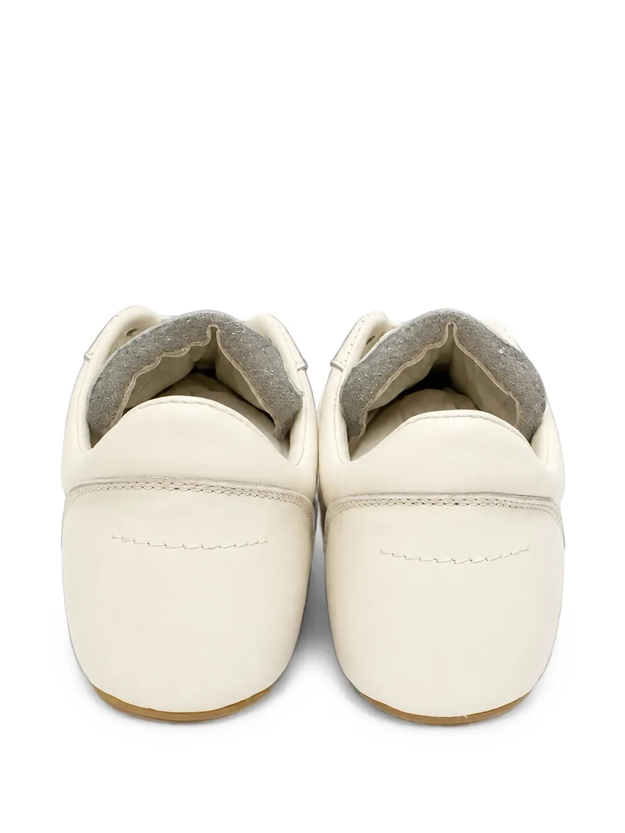 logo-patch square-toe sneakers 4