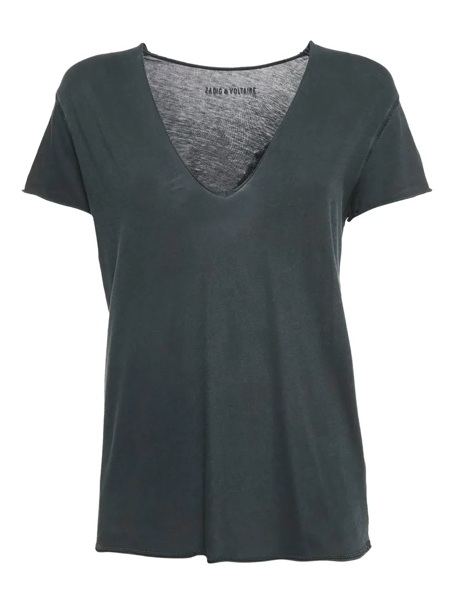 Pre-Owned V-neck T-Shirt 2