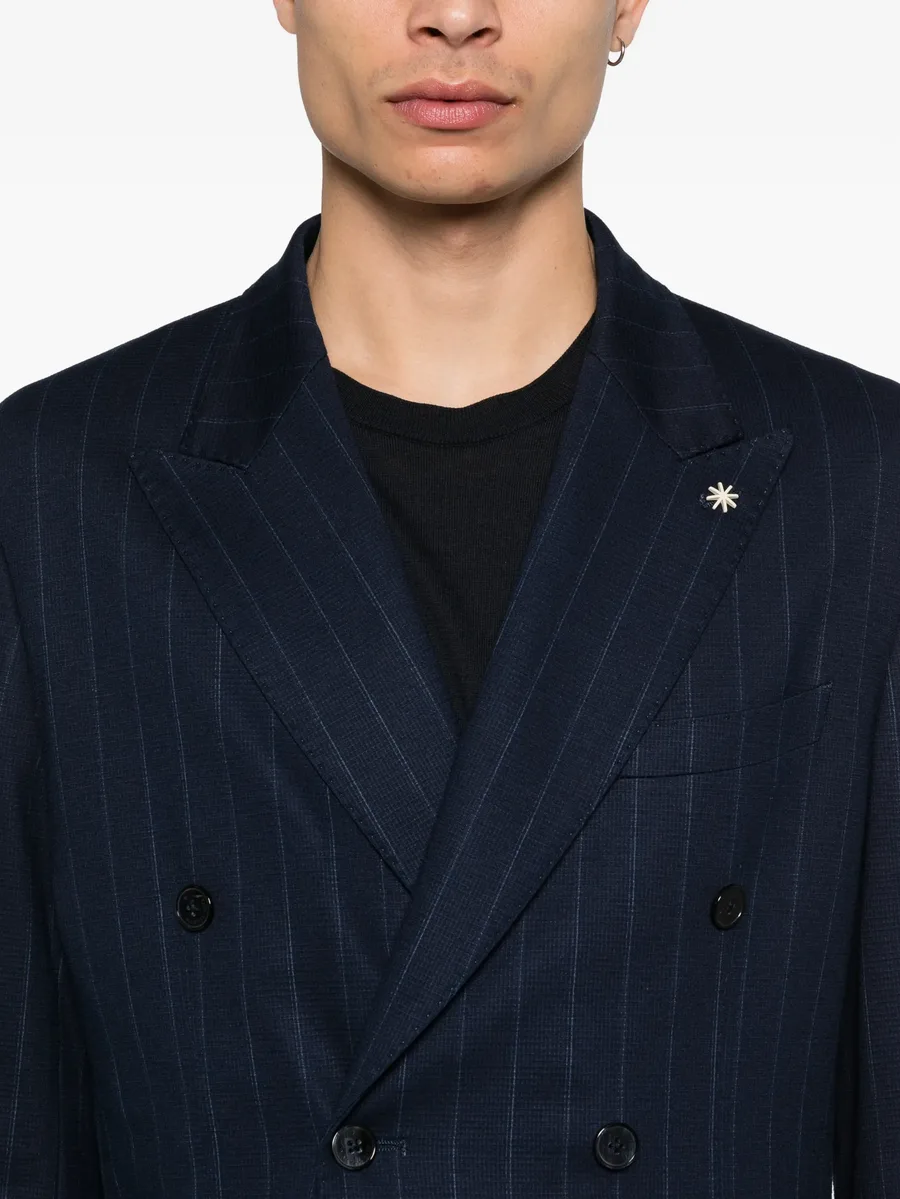 double-breasted striped suit 7
