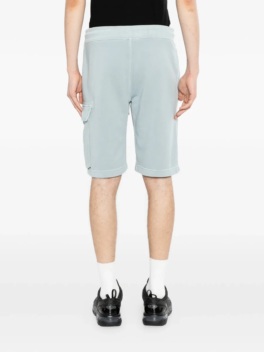 cotton diagonal shorts 7