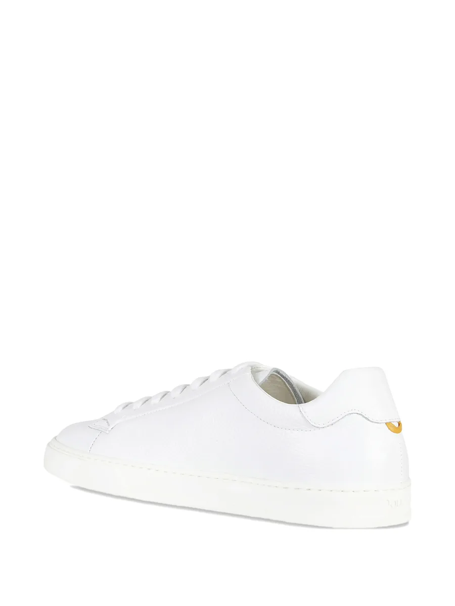 lace-up leather sneakers 5