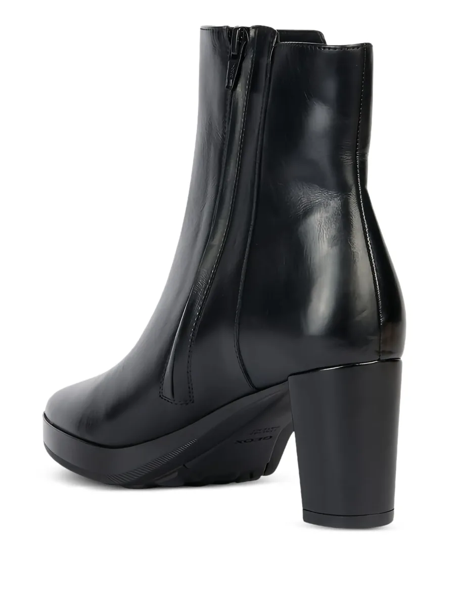 60mm Walk Pleasure zip-detail block-heel boots 5