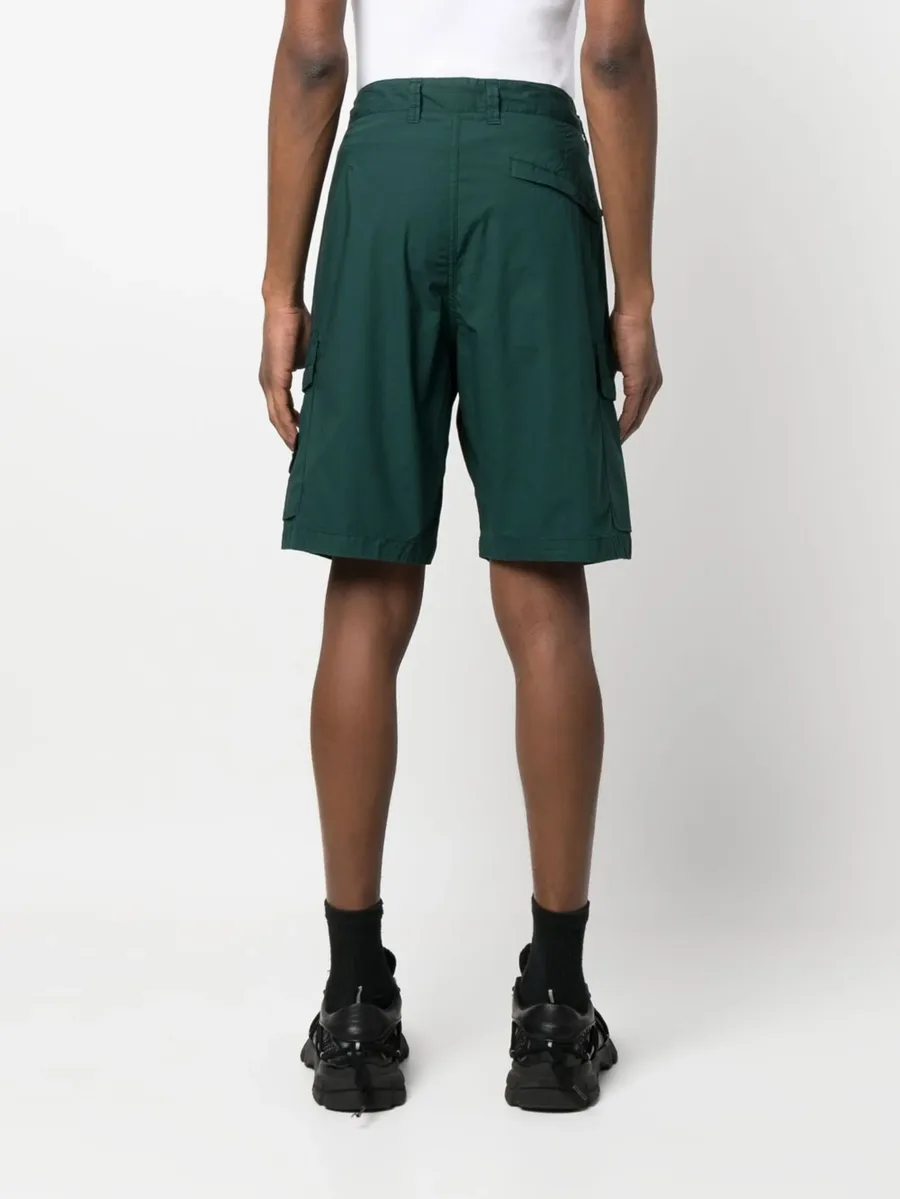 Compass-patch cargo shorts 7