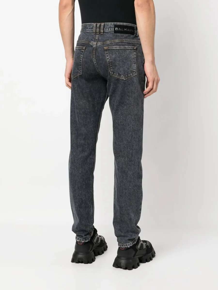 regular-leg mid-rise jeans 8