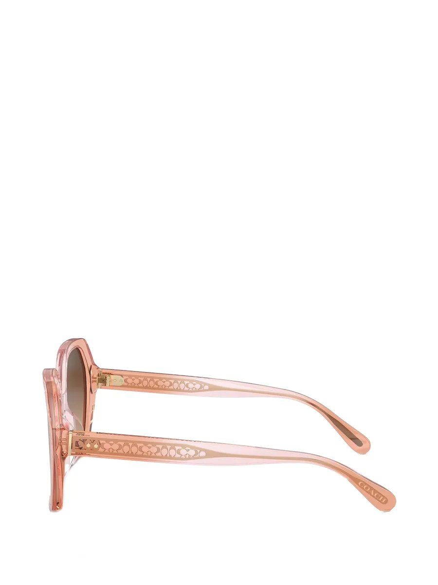 солнцезащитные очки Signature Ombré в геометричной оправе 3
