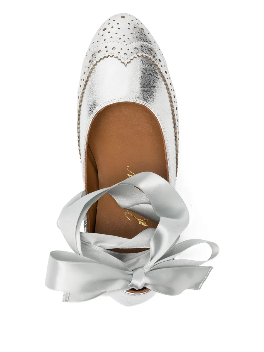 wing tip ballet shoes 8