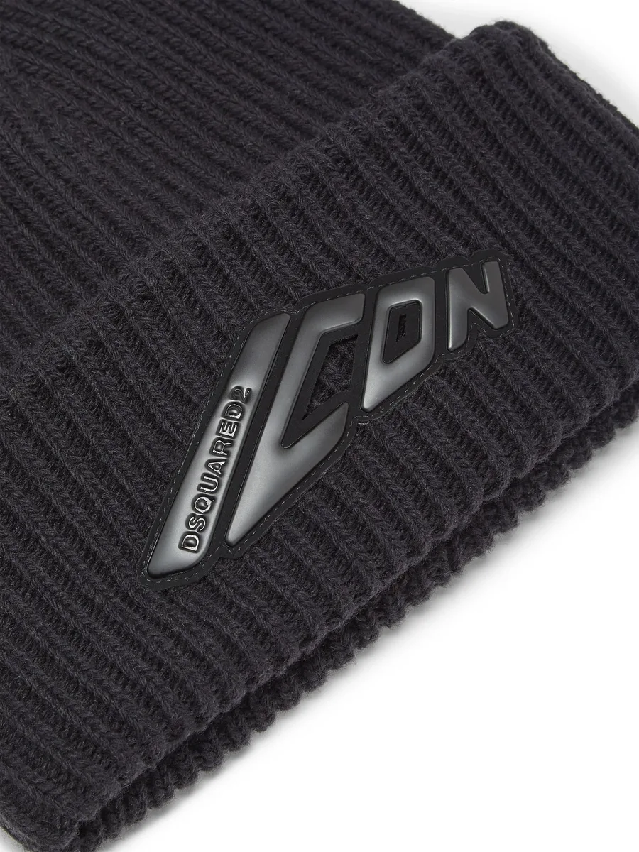 шапка бини Icon в рубчик 5
