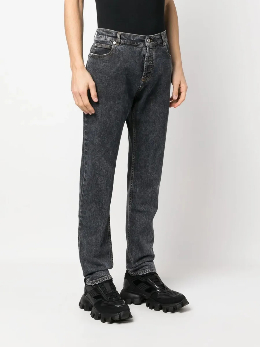 regular-leg mid-rise jeans 5