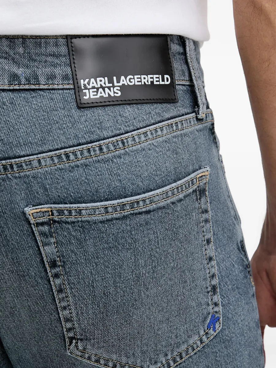 logo-patch jeans 8
