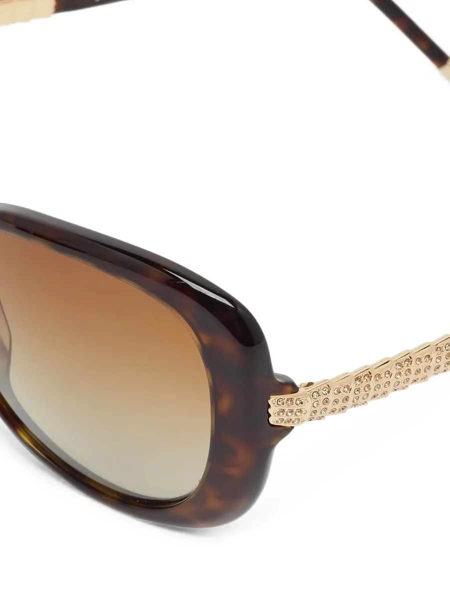 Crystal oversized sunglasses 4
