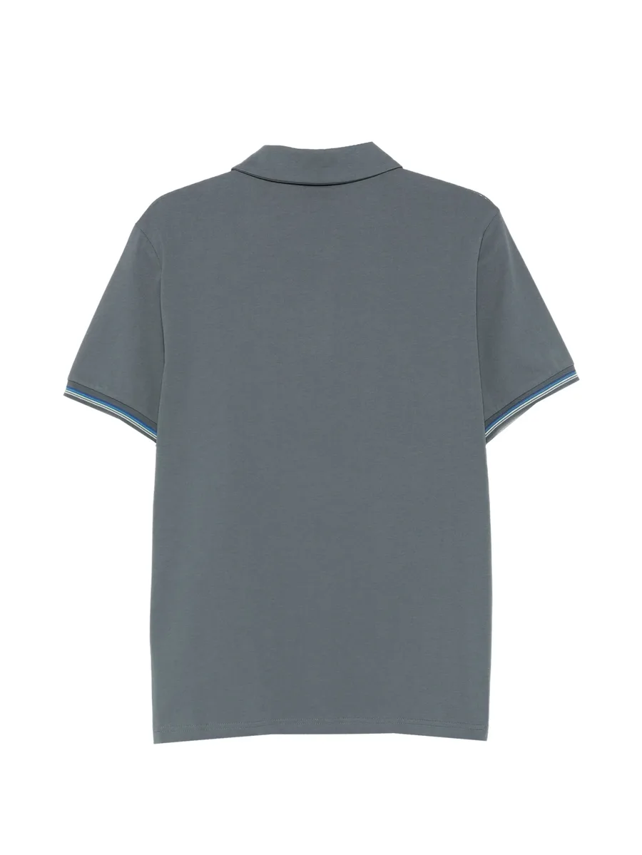 striped-detail polo shirt 3