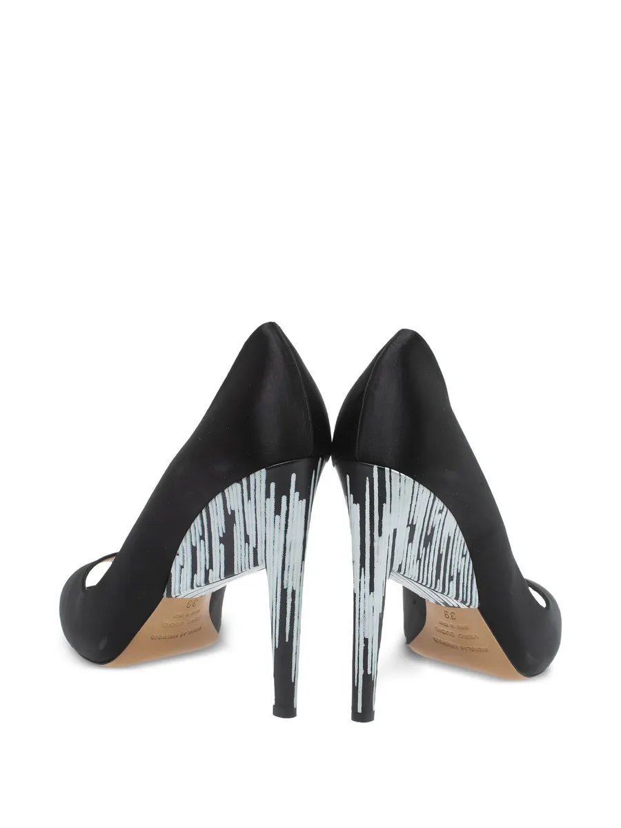 satin heeled pumps 6