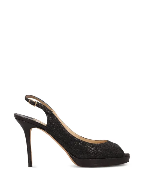 peep-toe sandals