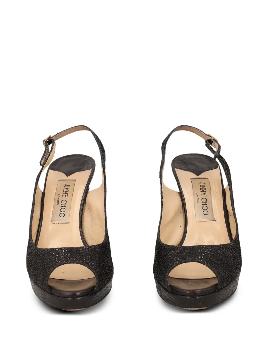 peep-toe sandals 10