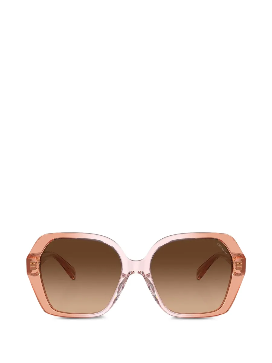 солнцезащитные очки Signature Ombré в геометричной оправе 1