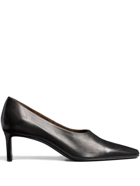 50mm  Cecilia square-pointed toe pumps