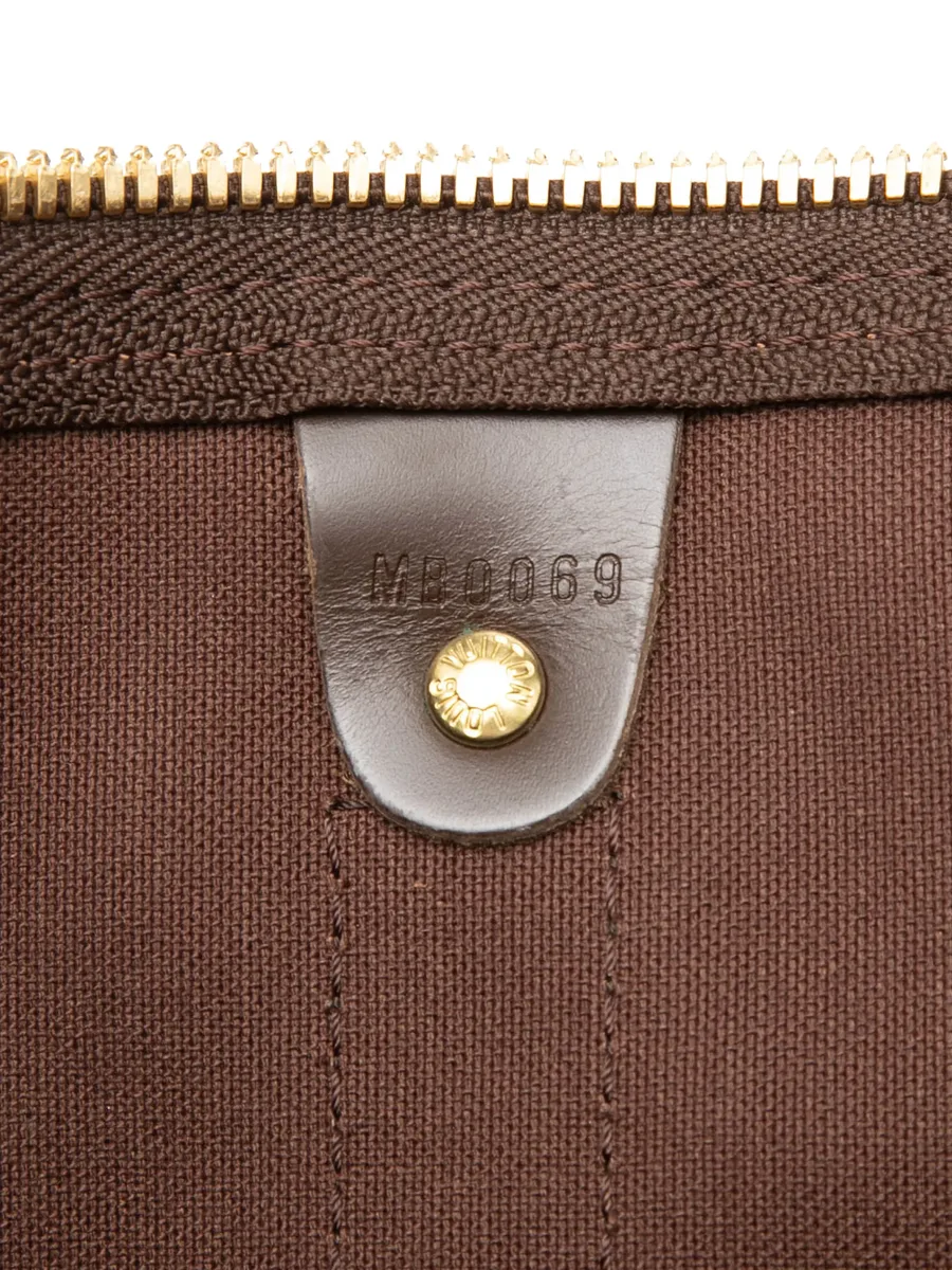 дорожная сумка Damier Ebene Keepall Bandouliere 55 (2009 год) 13