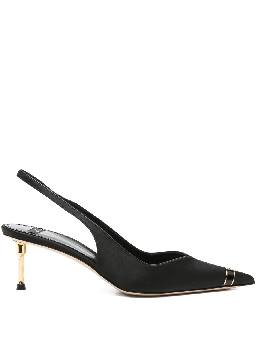 60mm slingback pointed-toe pumps 2