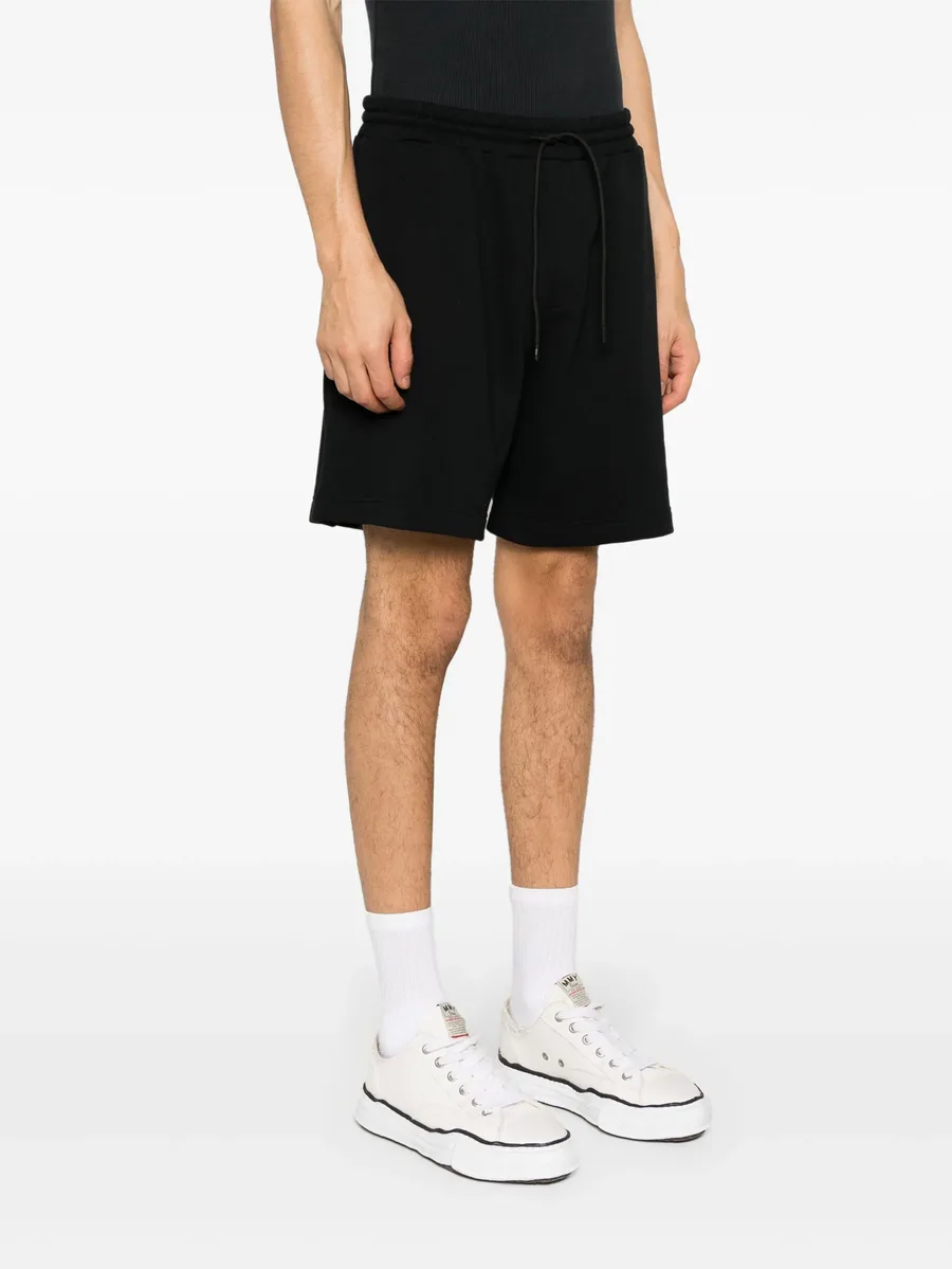 logo-print track shorts 6