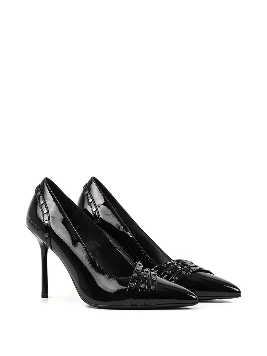 105mm Sarabande studded pointed pumps 3