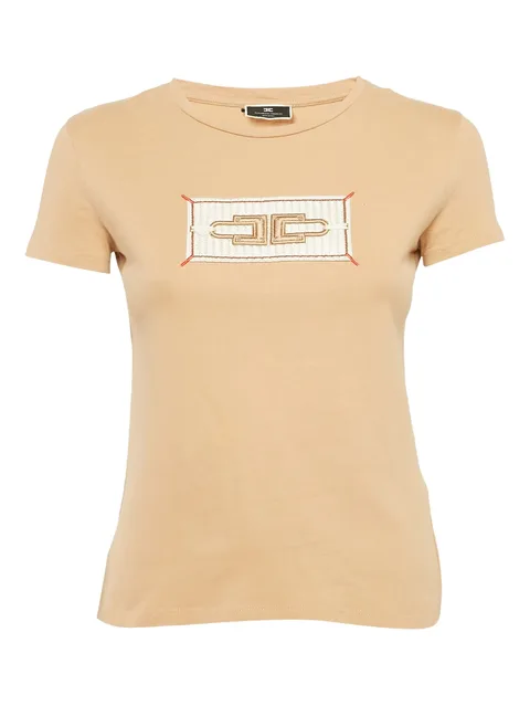 2000s embroidered logo T-shirt