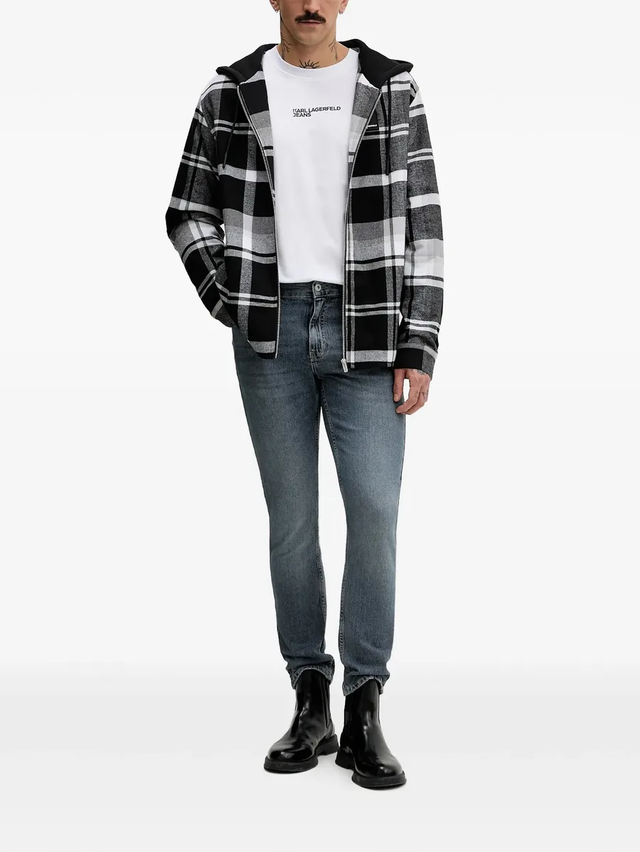 logo-patch jeans 3