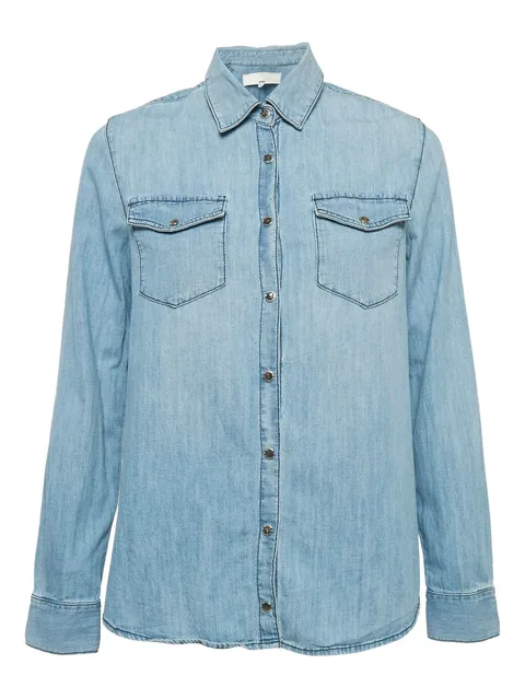 2024 pocket denim shirt