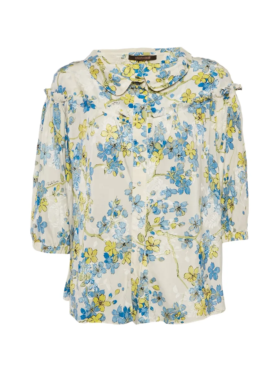 floral ruffle blouse 2