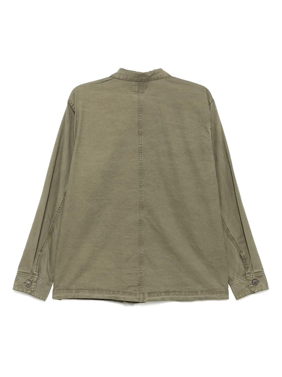 logo-embroidered shirt 3
