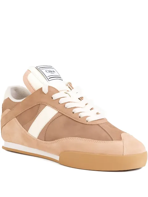 Kick logo-patch sneakers