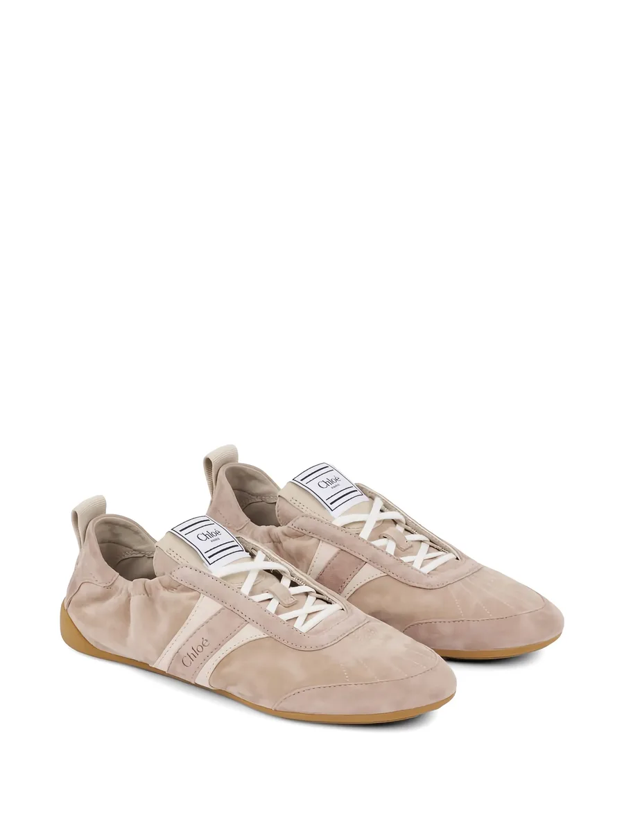 Kick panelled sneakers 4