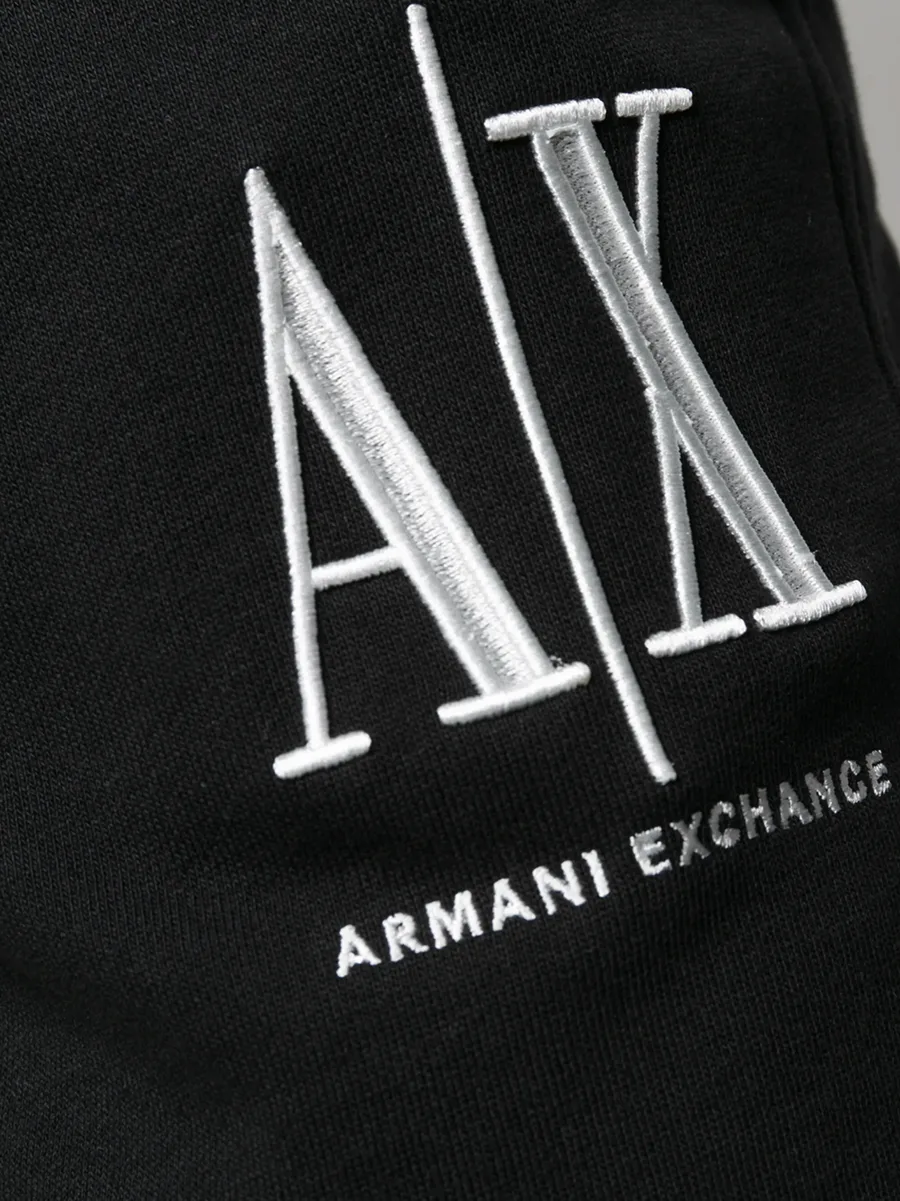 logo-embroidered track shorts 9