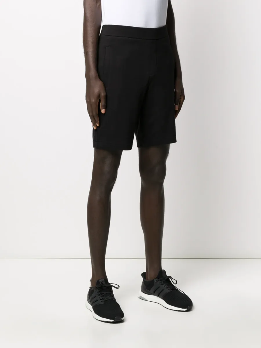 logo-embroidered track shorts 5