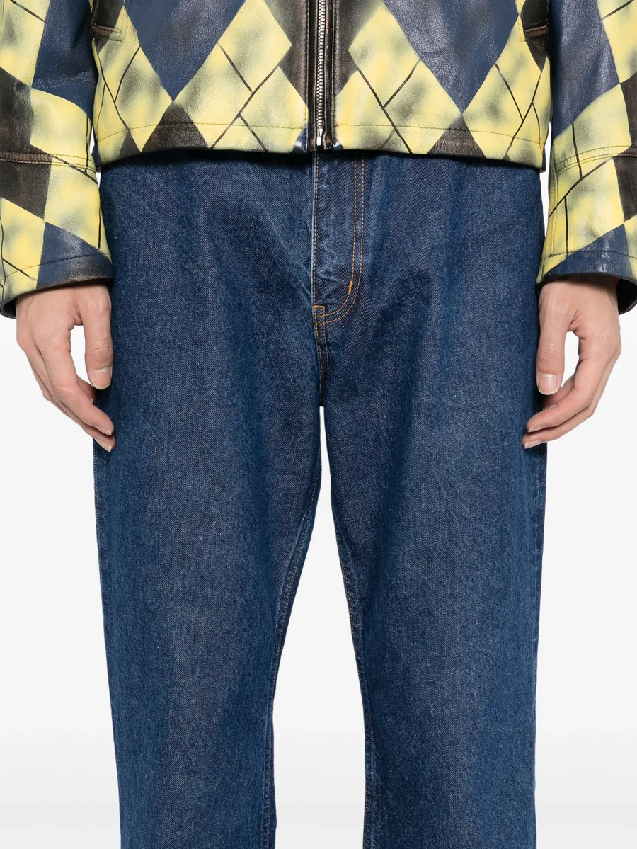 logo-patch jeans 10
