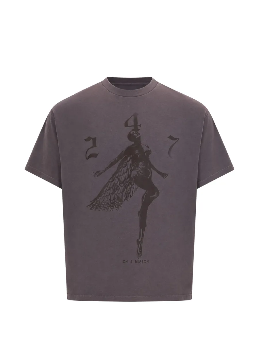 247 Fallen Angel graphic T-shirt 1