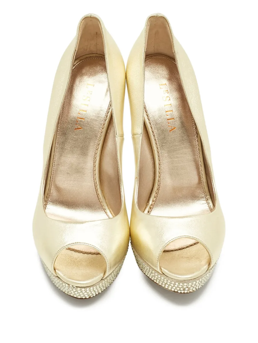 crystal-embellished platform sandals 8